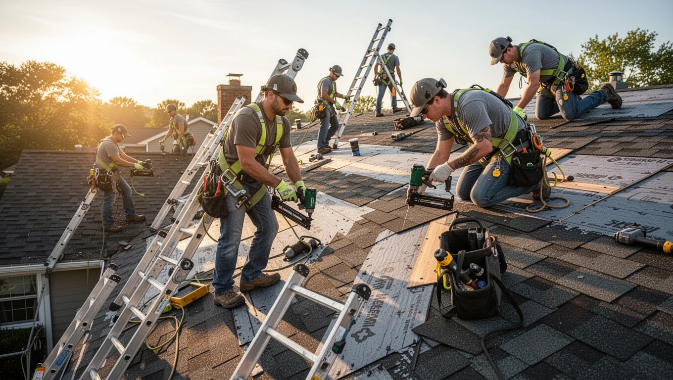 Belmonte's Roofing LLC. — Roofing services
